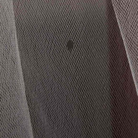 ST PUCCHI M1295 Diamond White Silver Chapel  Long Bridal Wedding Veil main image 7